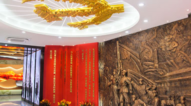 小寨村红色文化展览馆设计|一体化施工|党建文化设计|展厅设计